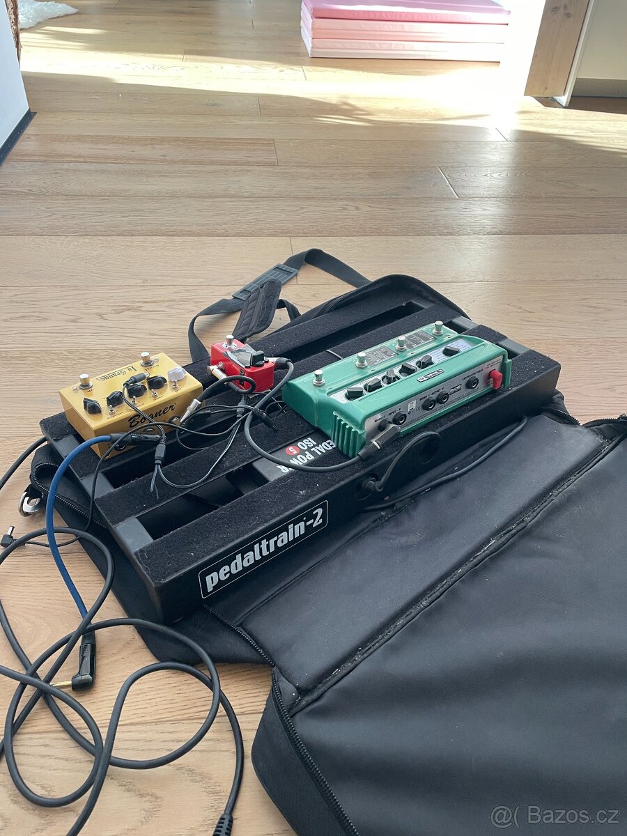 Predám pedalboard Pedaltrain 2 - bez efektov