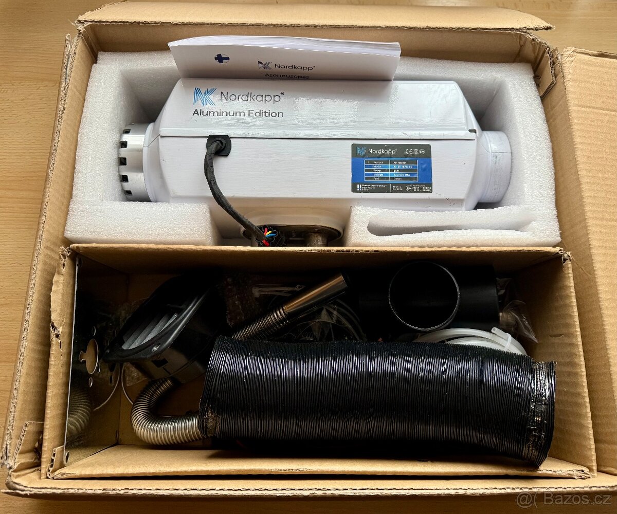 Horkovzdušné naftové topení Nordkapp AIR 5 kW Bluetooth