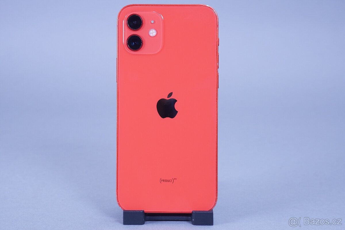 ZÁRUKA/iPhone 12 64GB Red (A-/B+)
