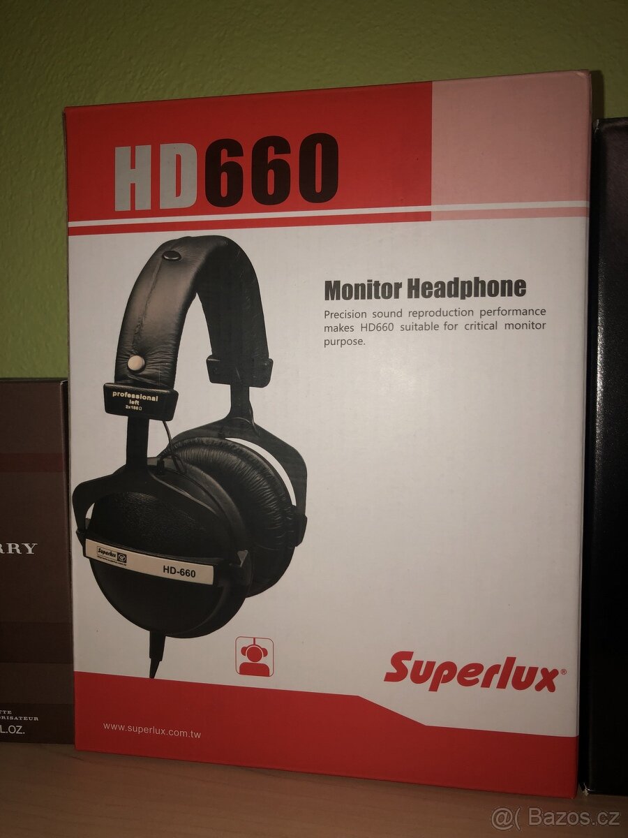 Superlux HD660 studiová sluchátka