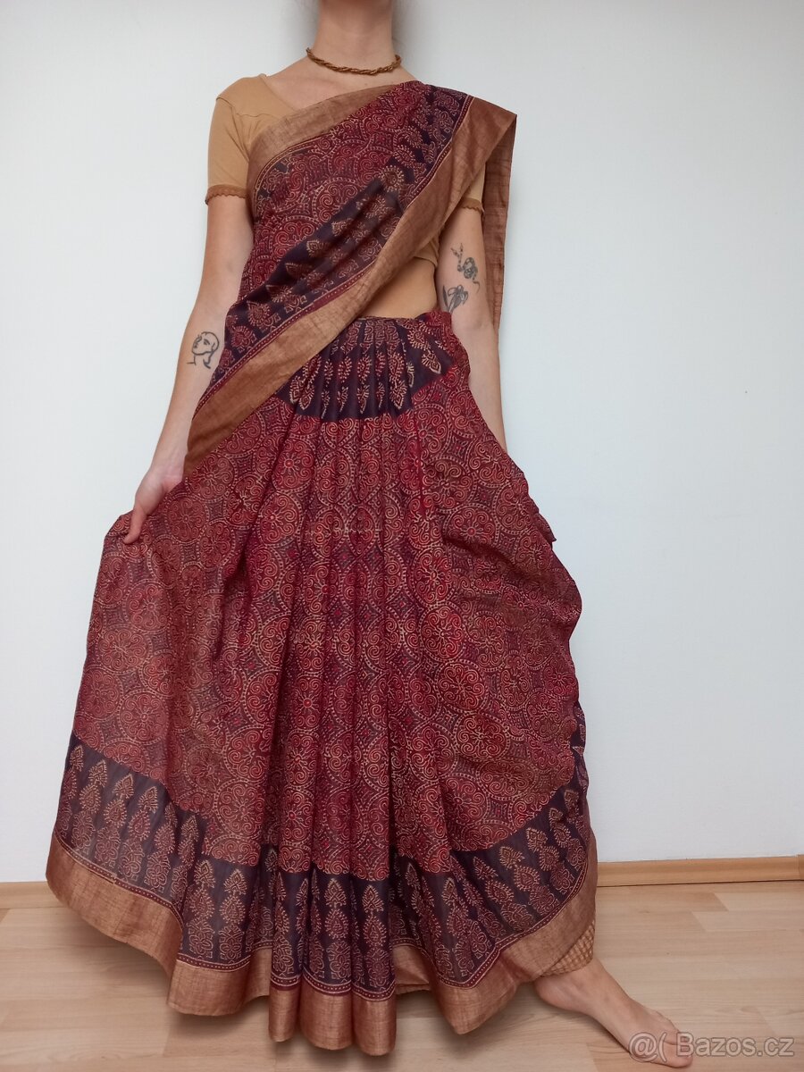 Sárí a šaty z Indie