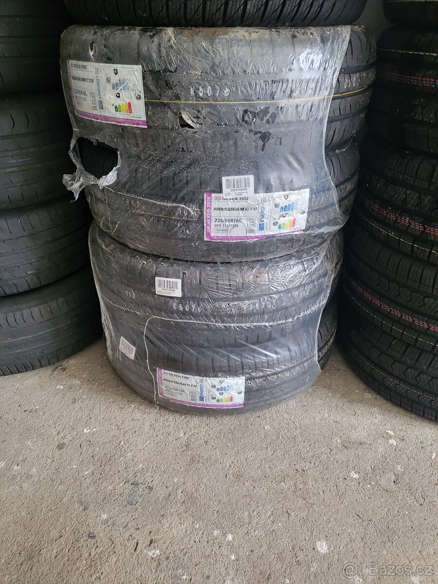 Zátěžové pneu zimní a letní 225/75/R16C -  225/65/R16C
