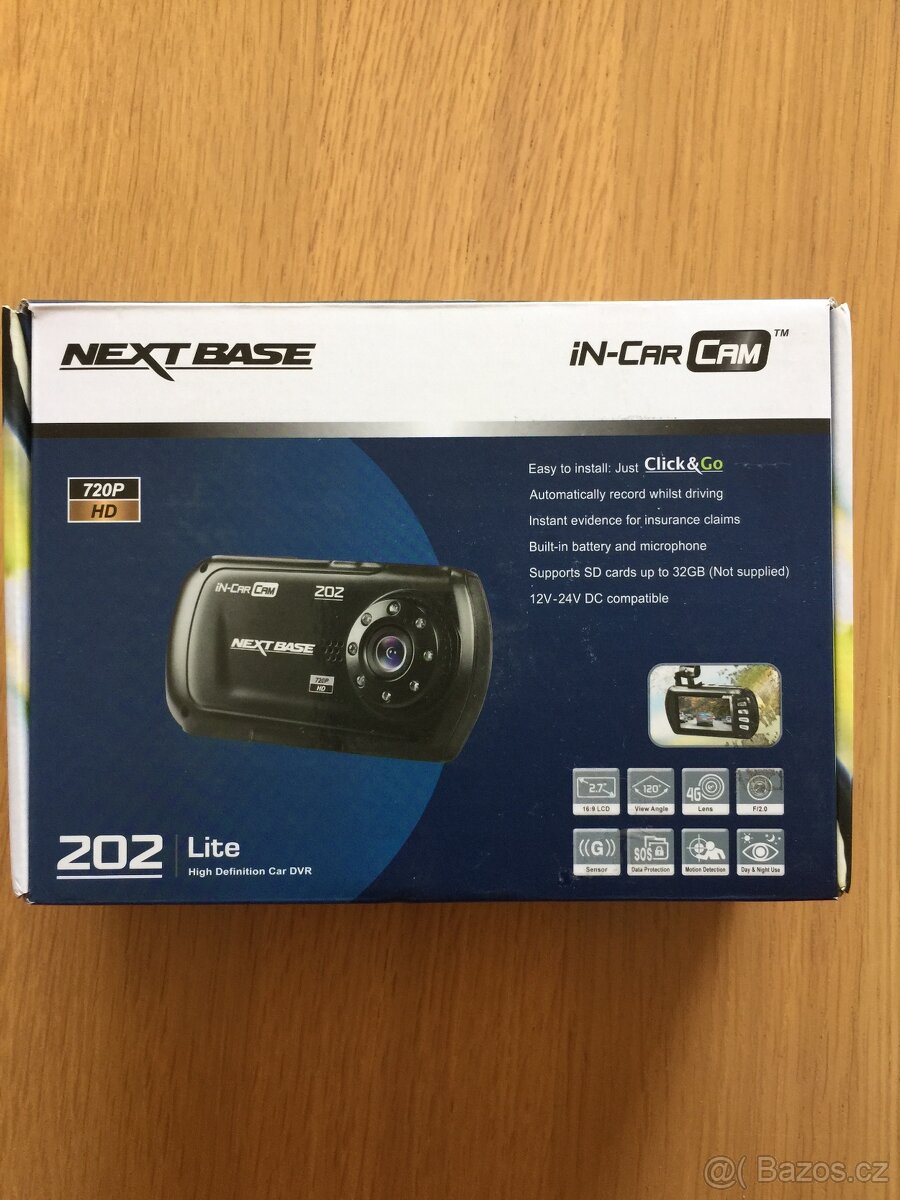 NextBase 202 Lite 720p HD Dashcamera v perfektním stavu