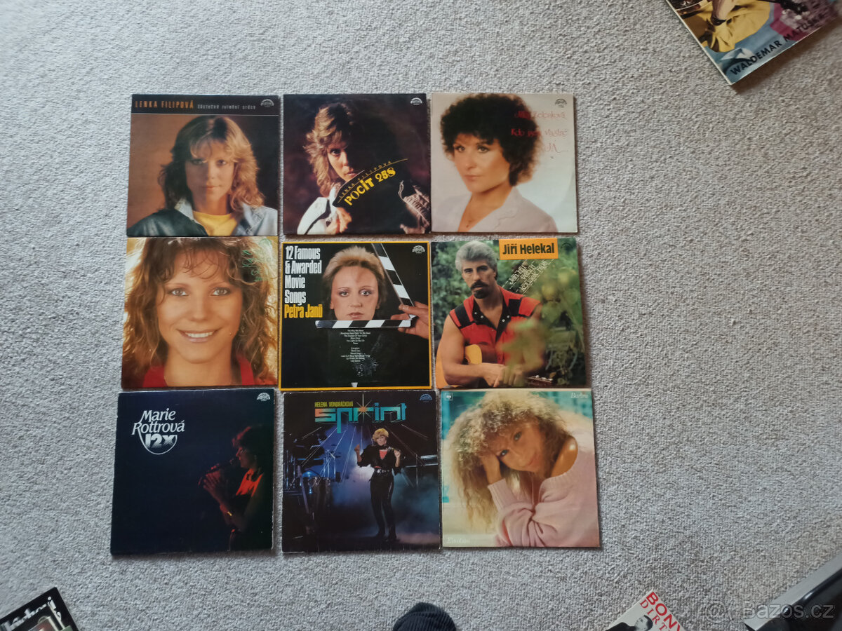 LP Filipová, Zelenková, Halekal, Rotrová, Janů, Vondráčková,