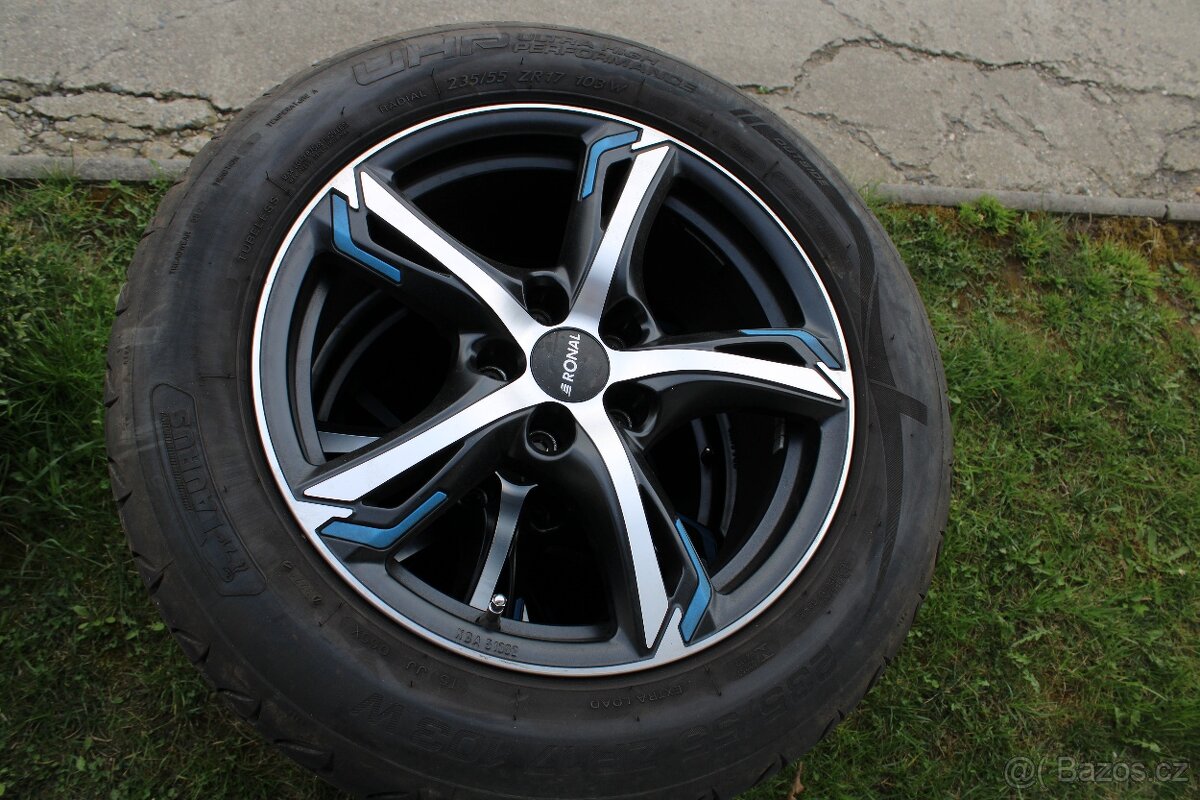 Alu kola RONAL VW, Škoda, Seat, Pneu 235/55 ZR17