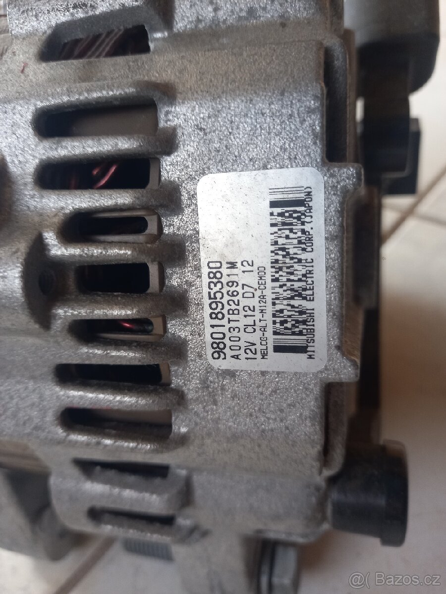 Prodám originální alternator Citroën, Peugeot 12VCL12D712