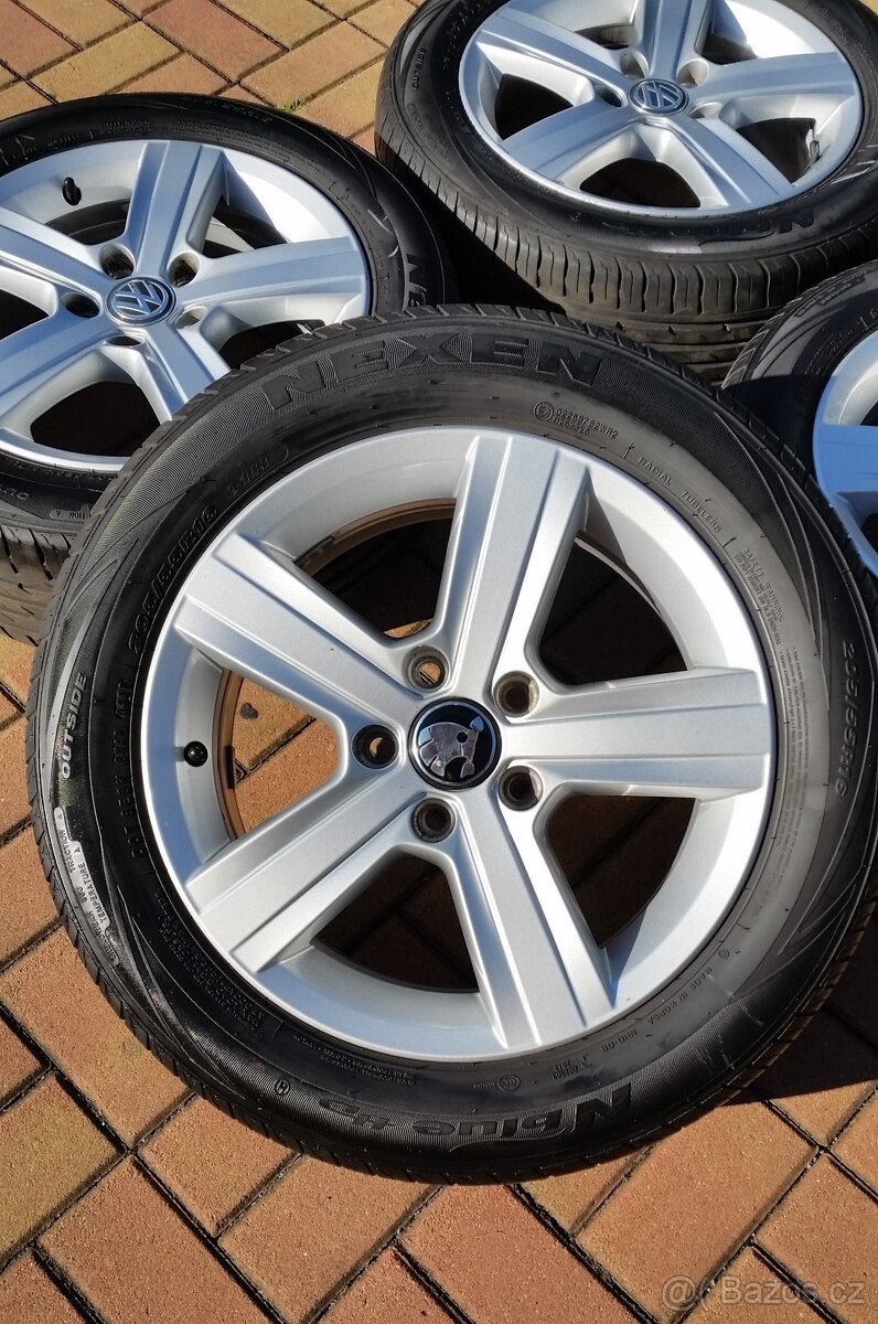 Letní sada ŠKODA Octavia, VW Golf 5x112 R16 p. 205/55/16 7mm