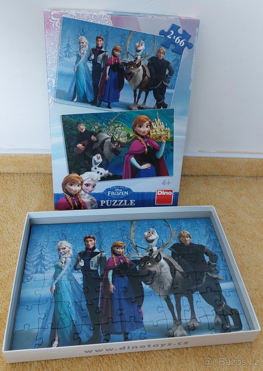 Puzzle Ledové království, Ferda Mravenec, Princezny