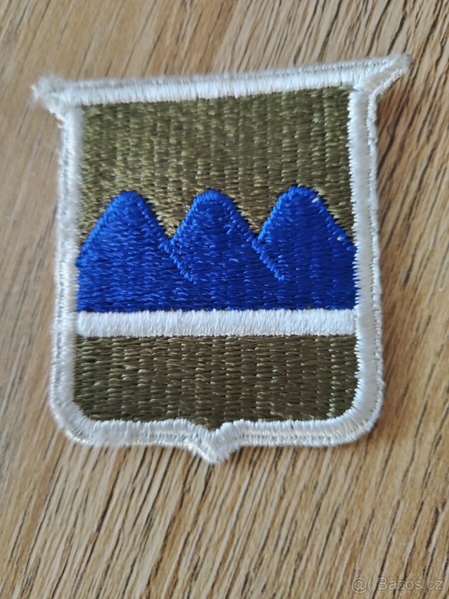 Nášivka US army- 80.pěší divize-Originál