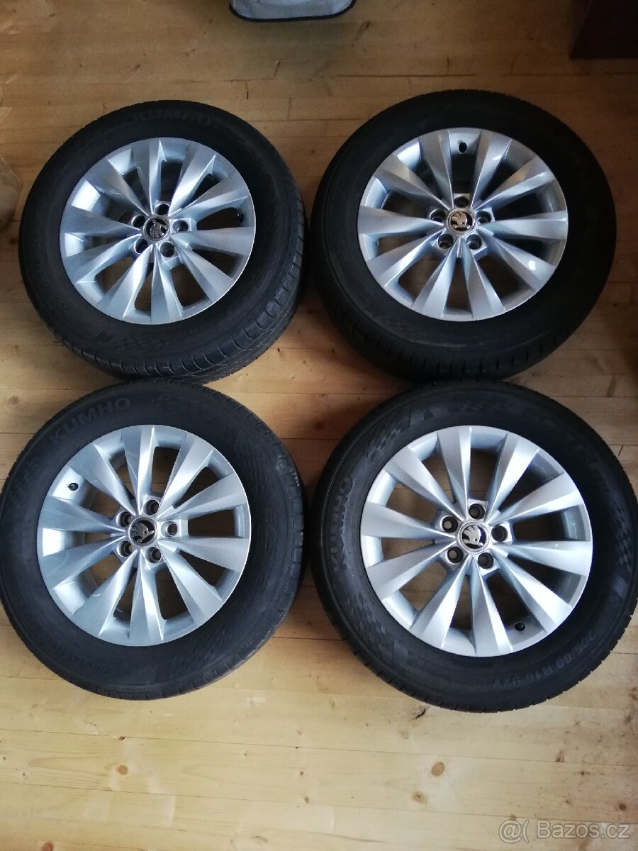 Letní kompletní kola Kamiq 16'' 205/60 r16