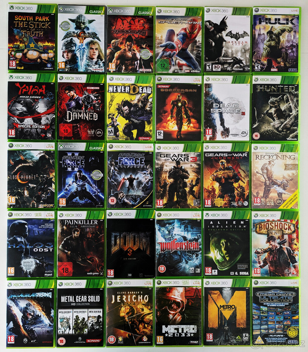 Akční hry na Xbox 360 - druhá část