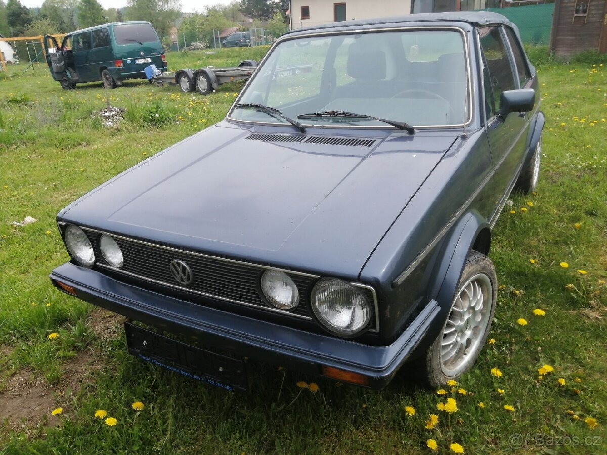 Vw golf mk1 Karmann 1.8 66kw rok 87