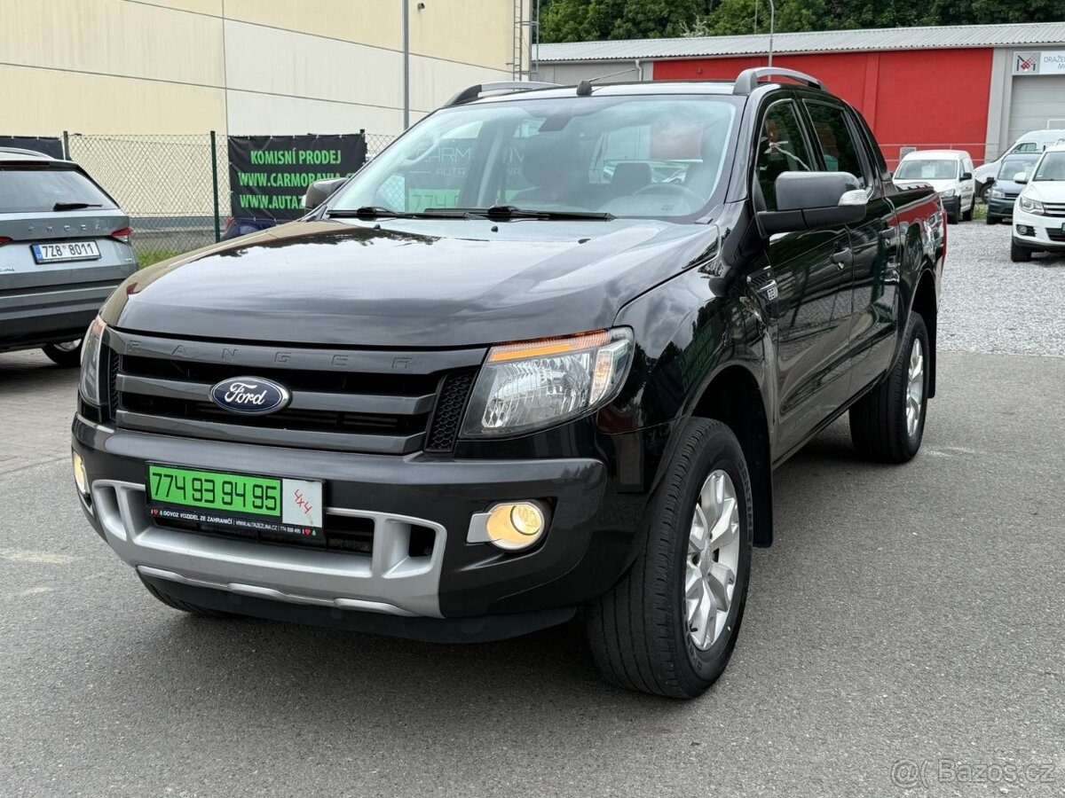 ► FORD RANGER 3,2 TDCI 4x4 - 147 KW, PARK. KAMERA TAŽNÉ ◄
