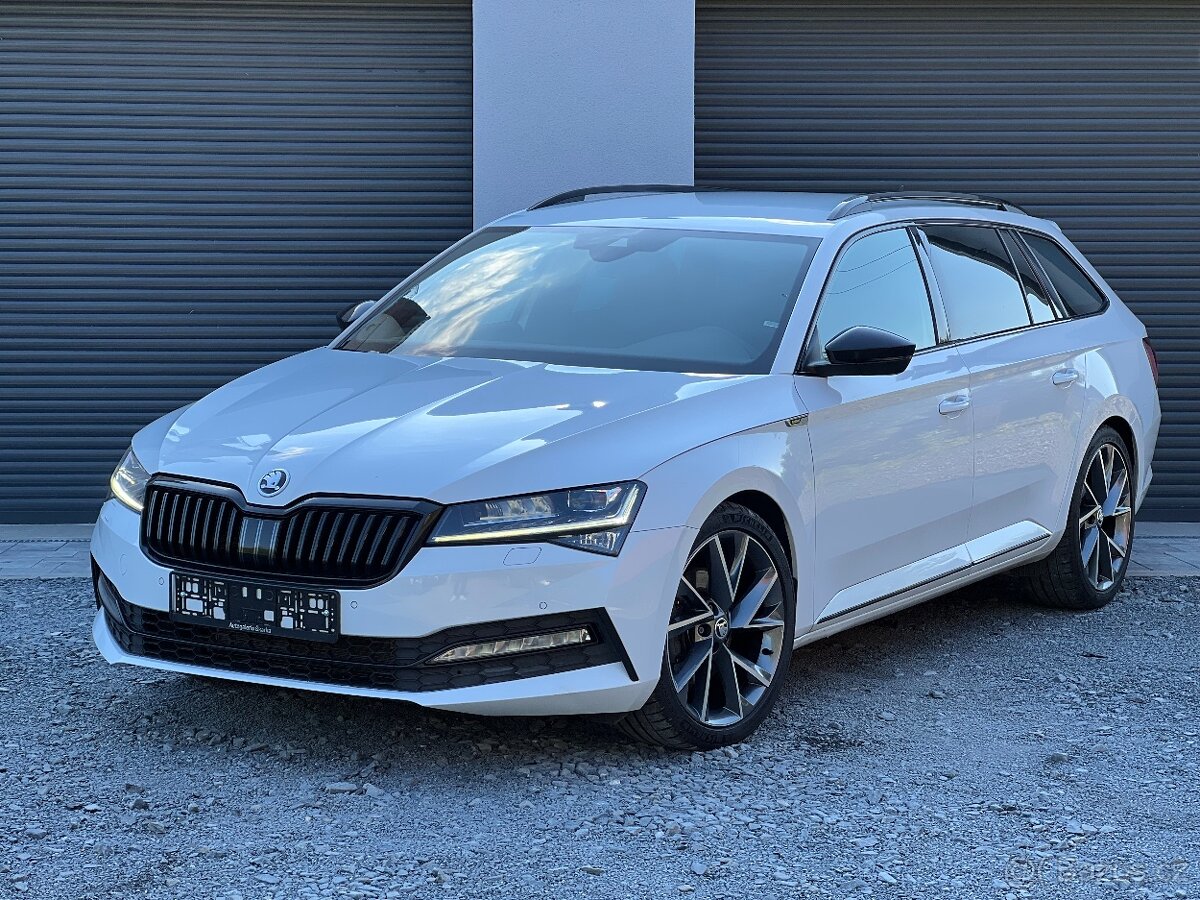 ŠKODA SUPERB III FACE 2.0 TDI 140KW SPORTLINE TAŽNÉ MATRIX