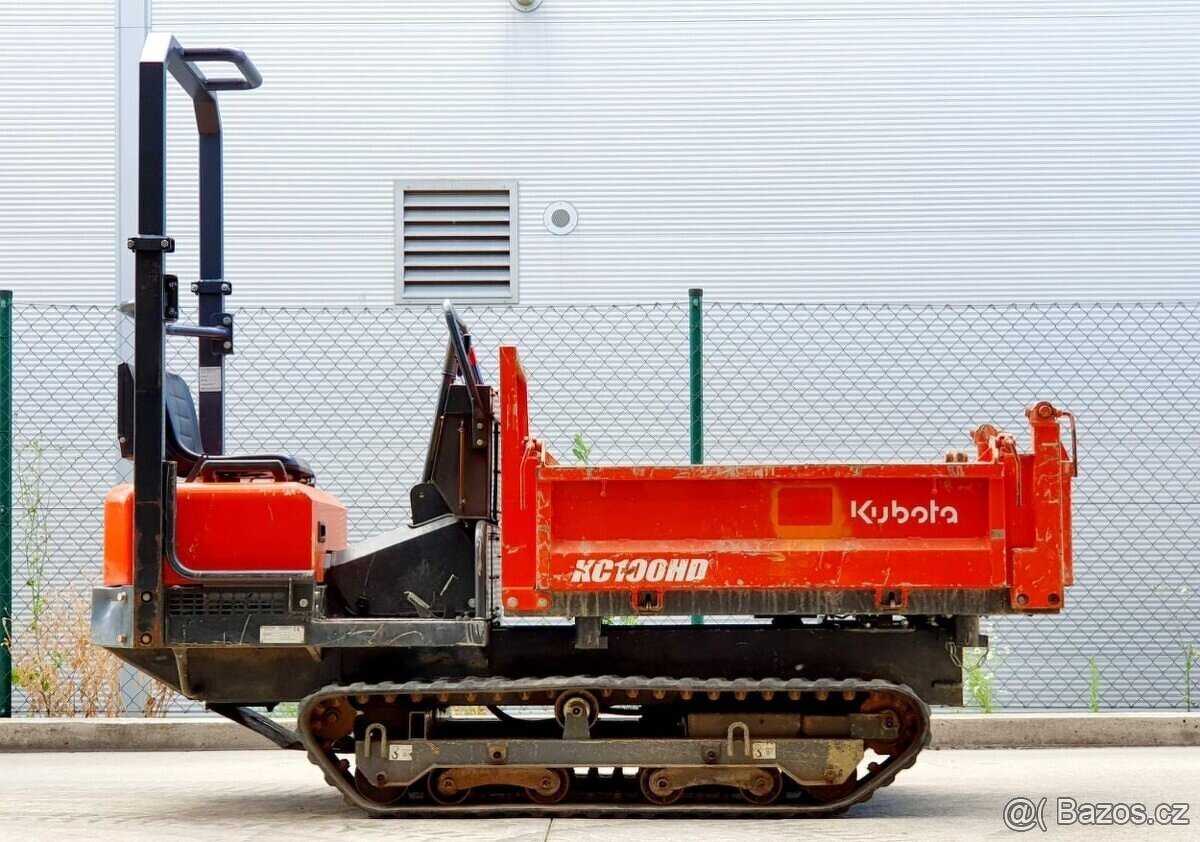 Kubota KC-100, třístranný sklápěč,dempr,dumpr,dampr