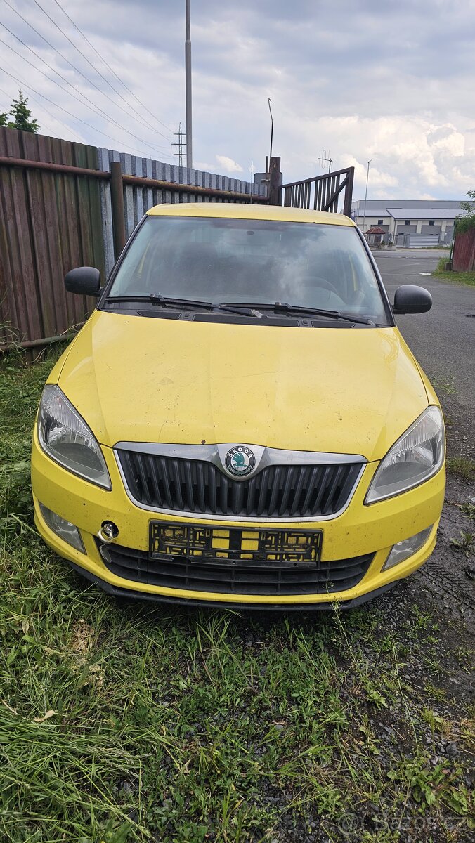 KOMPLET PŘEDEK +AIRBAGOVKA ŠKODA FABIA 2 FACE