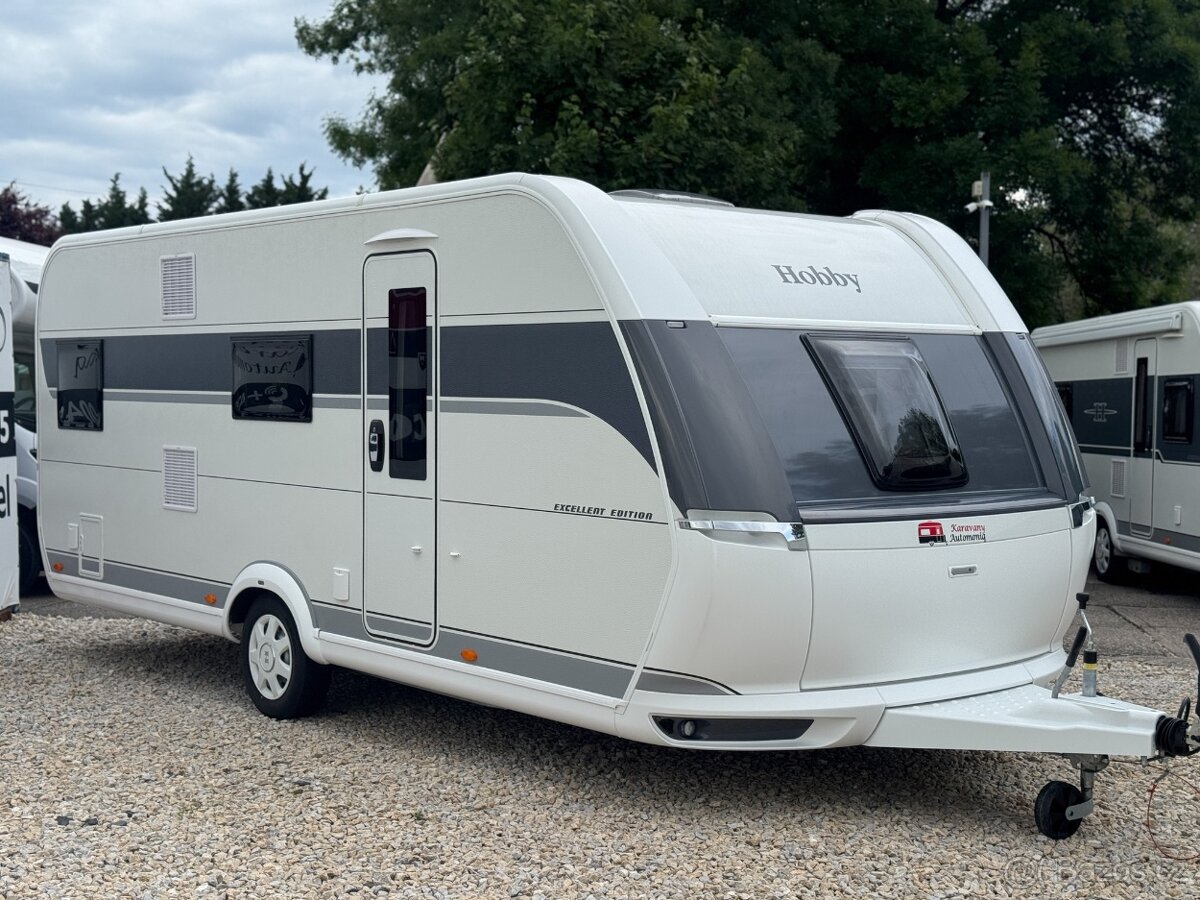 Hobby 545 KMF Excellent 2025 Nova, koberce