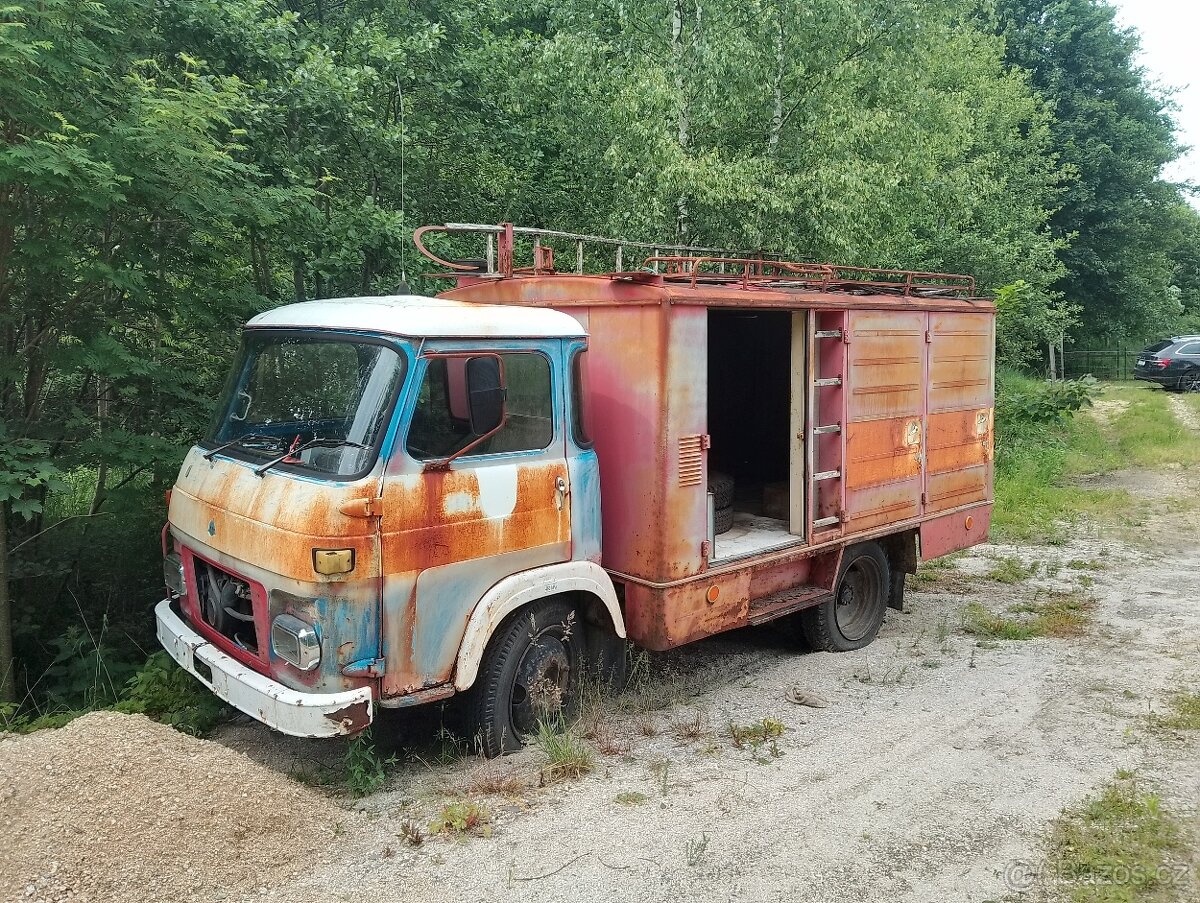 Avia 21 hasičské auto