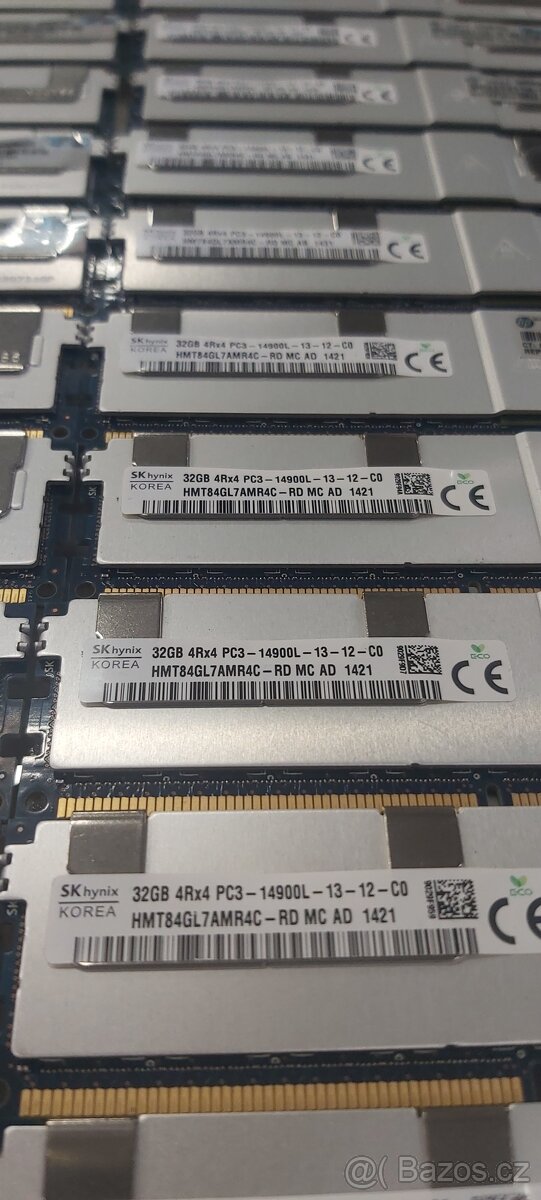 32 GB moduly DDR3 ECC