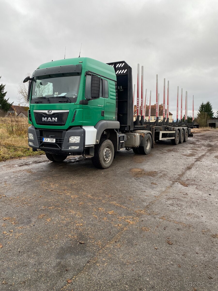 MAN tgx 18.500 4x4 Dvouokruhová hydraulika