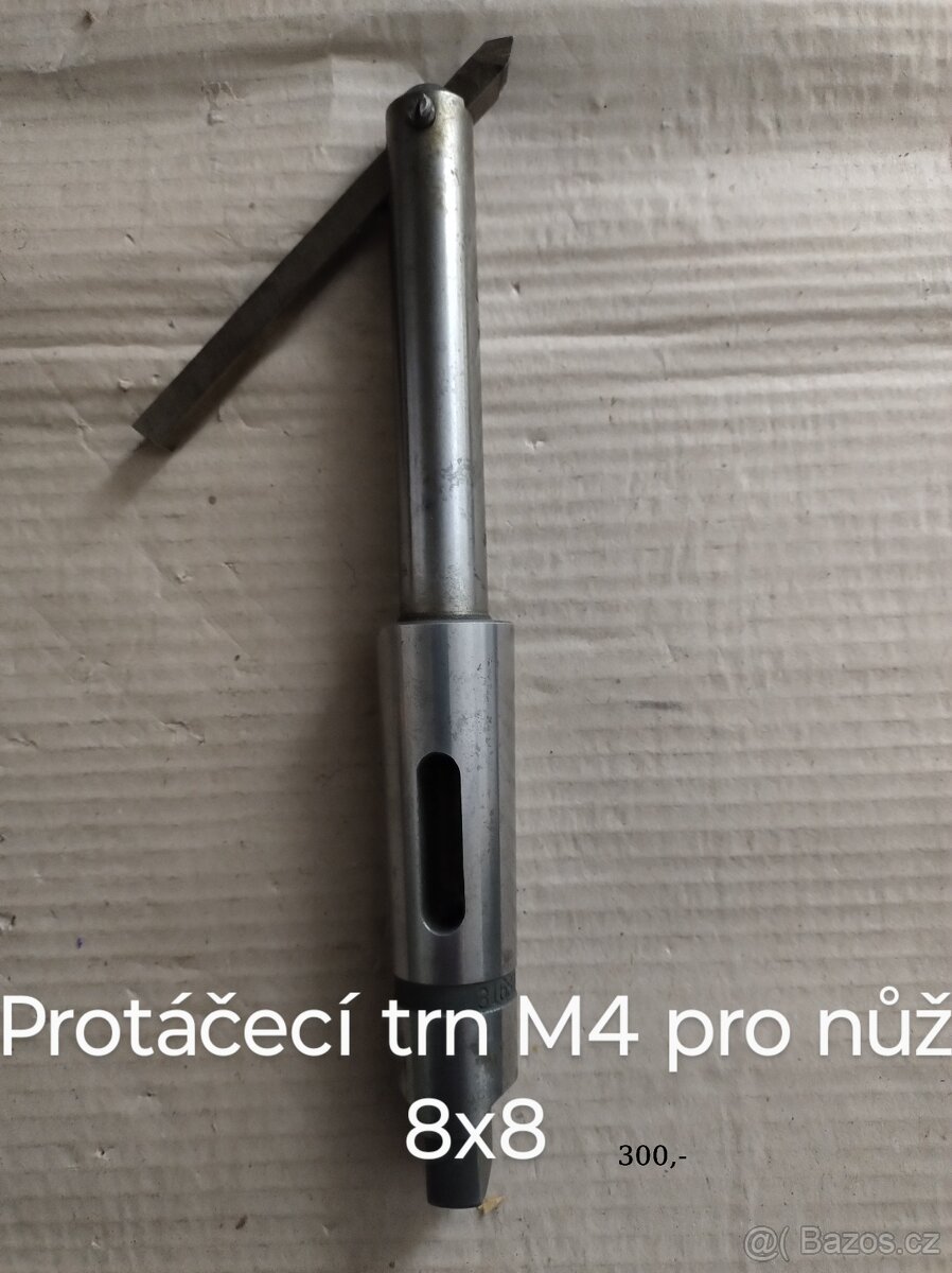 Protáčecí trn M4 pro nůž 8x8