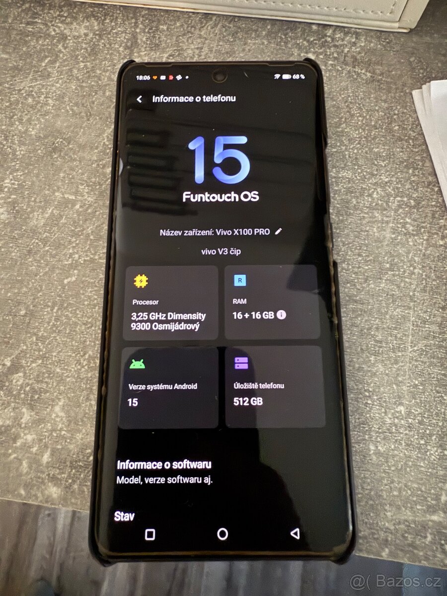 Prodám Vivo X100 pro