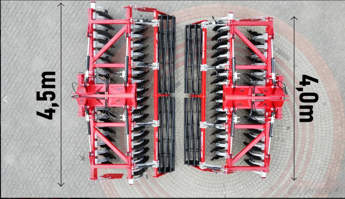 Nový hydraulický talířový kultivátor Zabiel Speedcut BTH 50