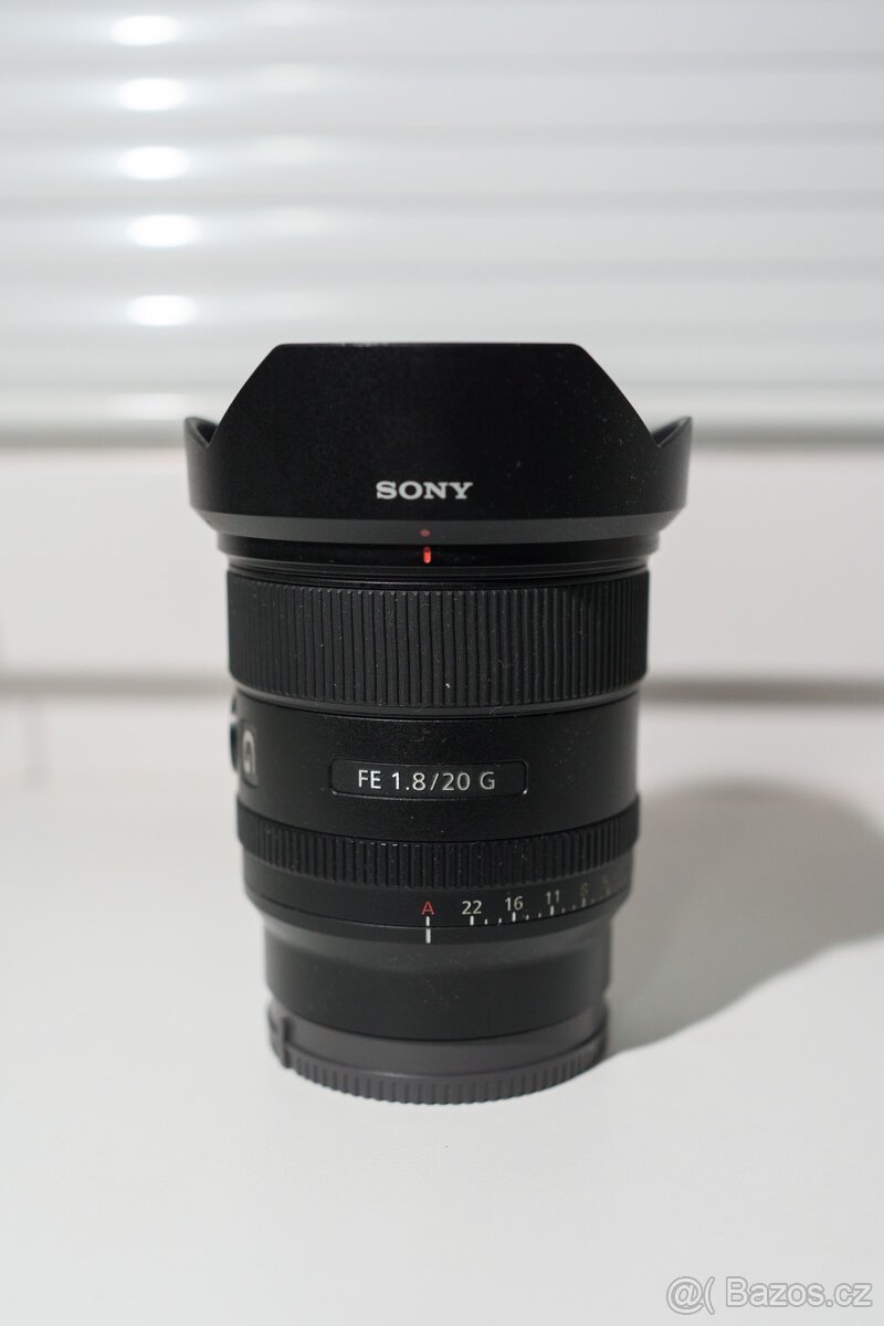 Sony FE 20 mm f/1,8 Velmi dobrý stav