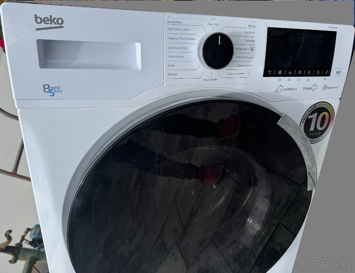 Pračka se sušičkou Beko HTV 8746 XF 8+5kg - NOVÁ