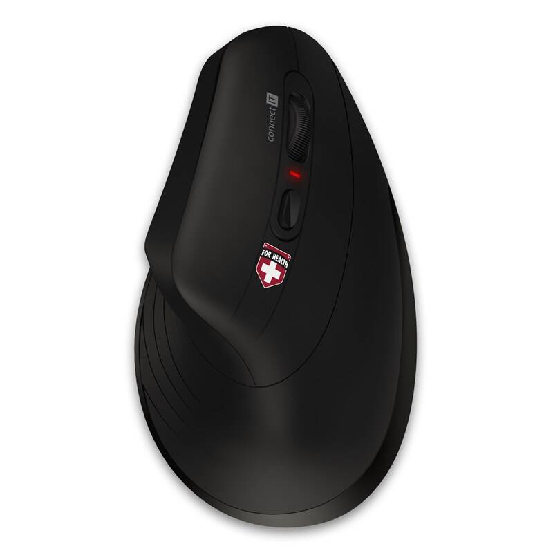 Myš Connect IT Verti TriMode vertikální (CMO-2880-BK) černá