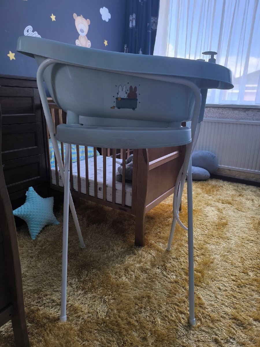 Dětská vanička (s teploměrem) motiv Nijntje + stojan