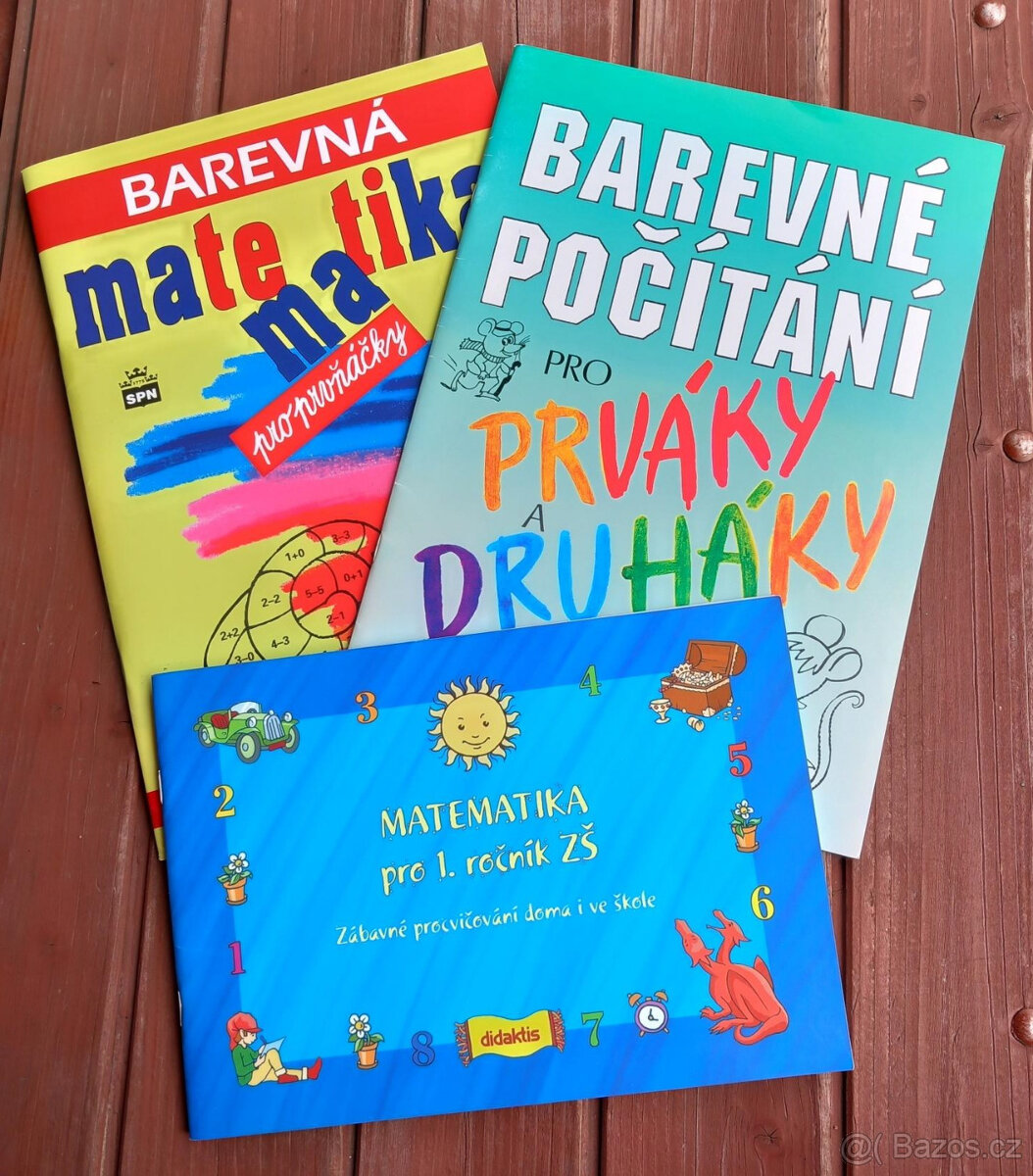 matematika pro 1. a 2.třídu - prac.sešity - nové