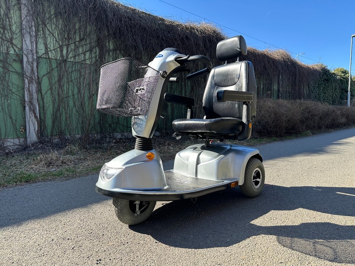 Elektrická tříkolka pro seniory a důchodce Invacare Orion