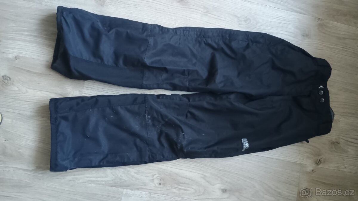 Lyžařské kalhoty, zateplené kalhoty