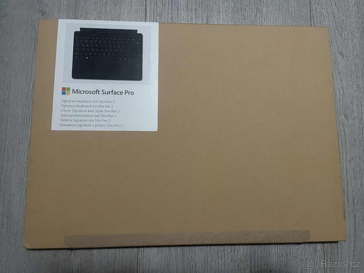 Microsoft surface klavesnice + slim pen bundle (černá)