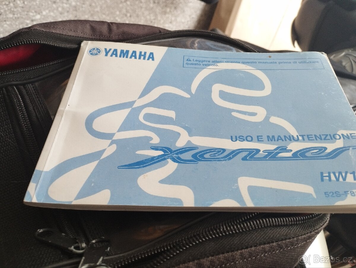 Manuál Yamaha Xenter skútr