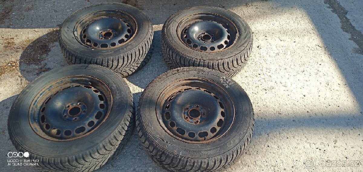 Citroen pneu+plechové disky