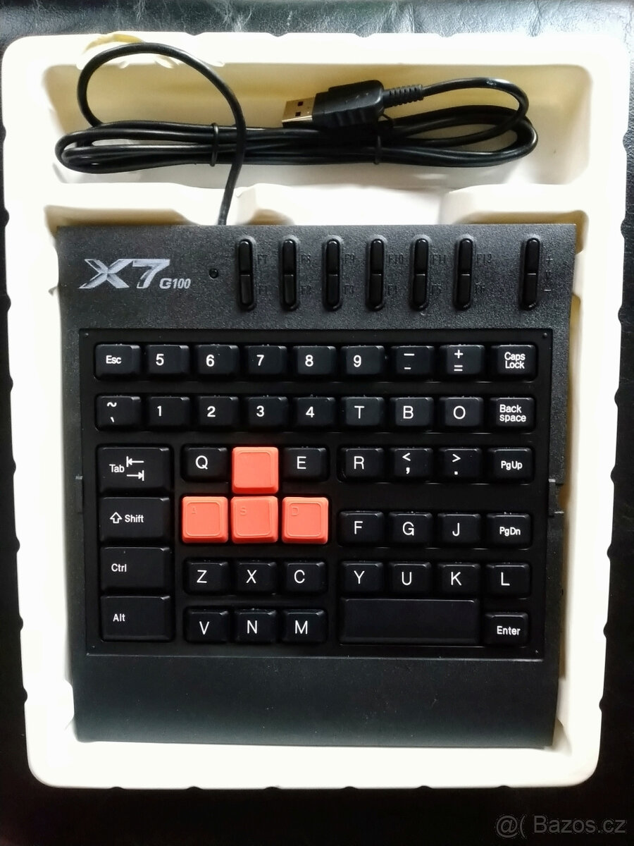herní klávesnice/keypad A4Tech, nová