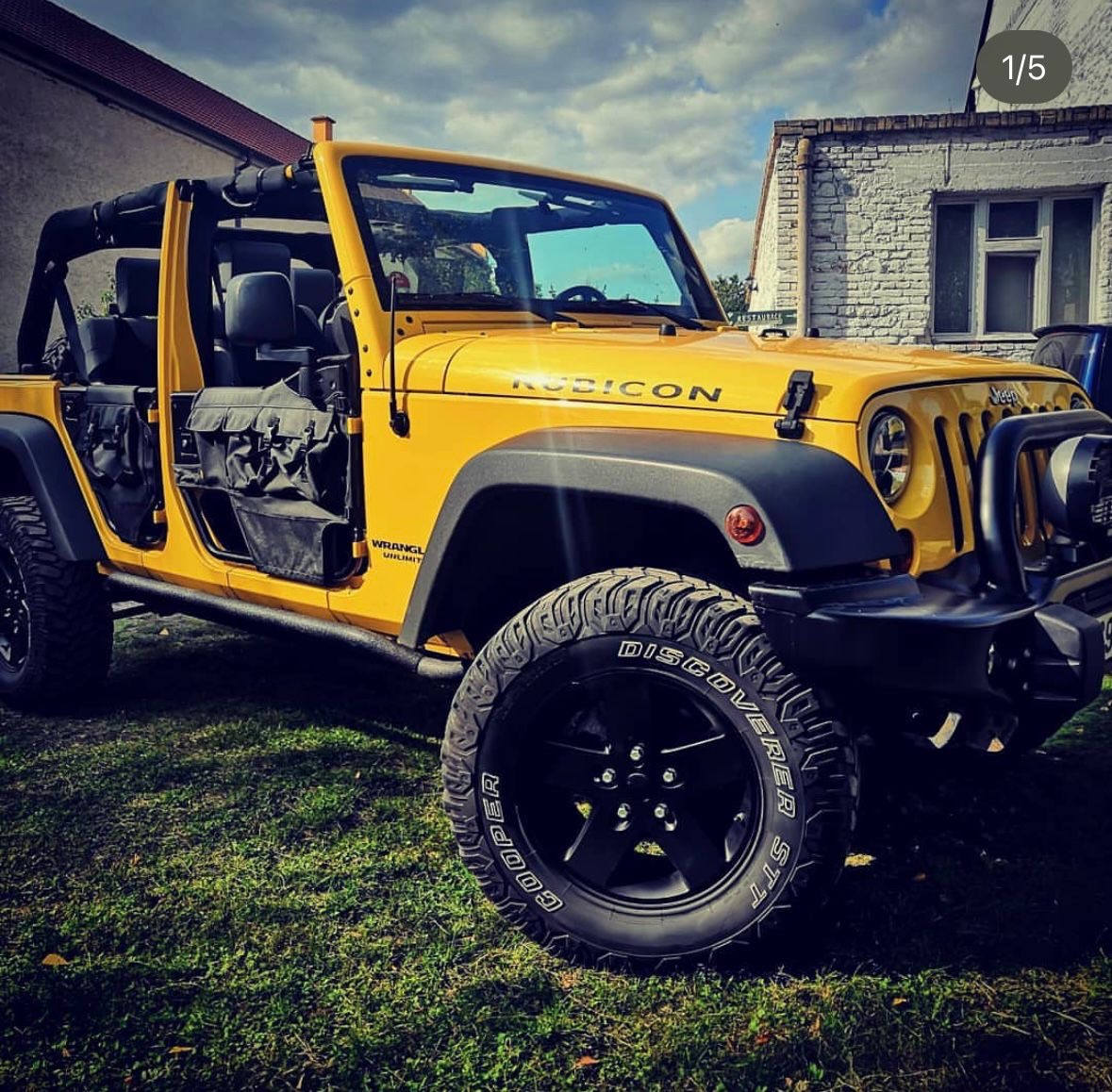 Rámové dveře na Jeep Wrangler JK