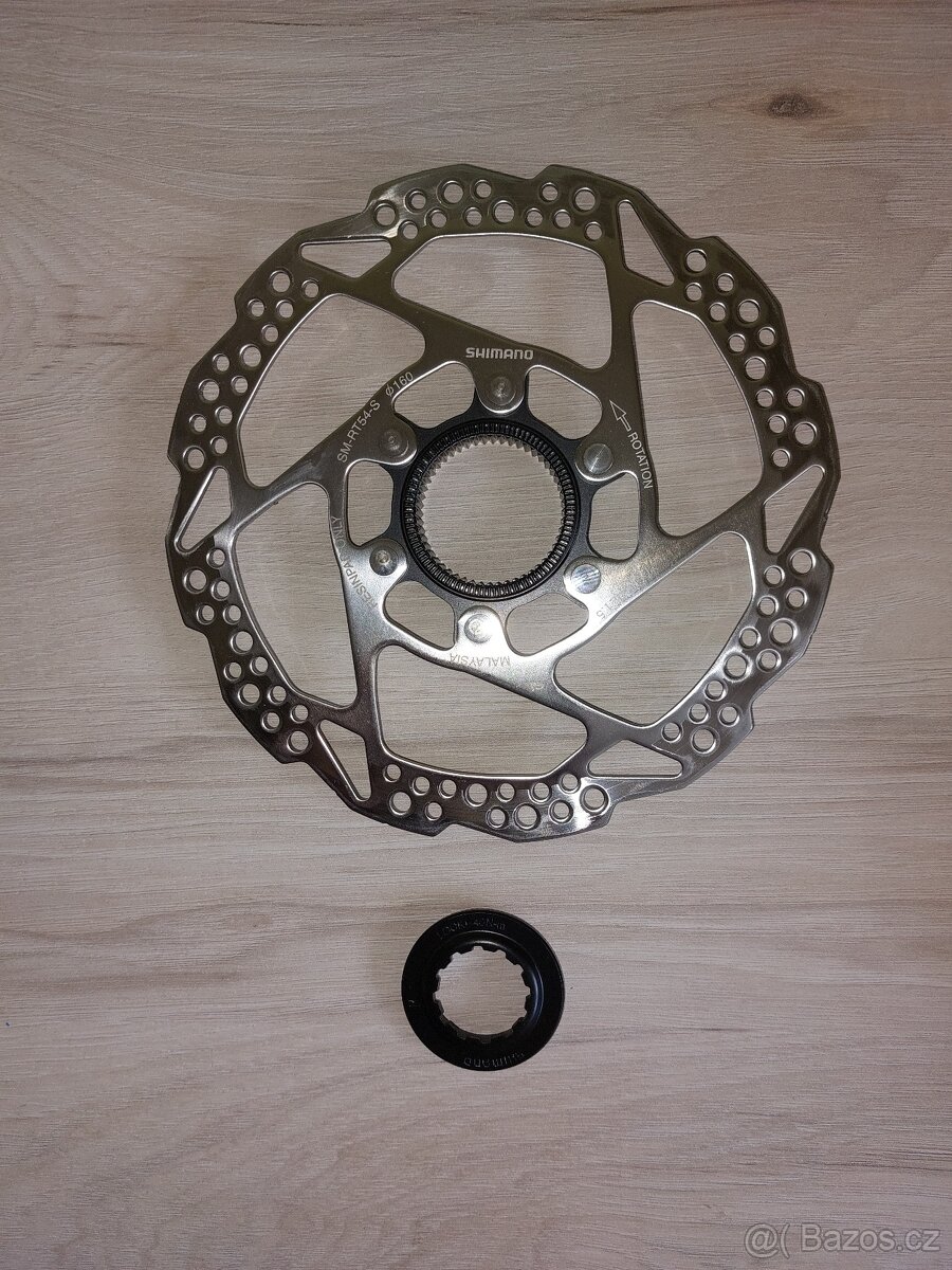Shimano SM-RT54 brzdový kotouč 160 mm - vnitřní matice