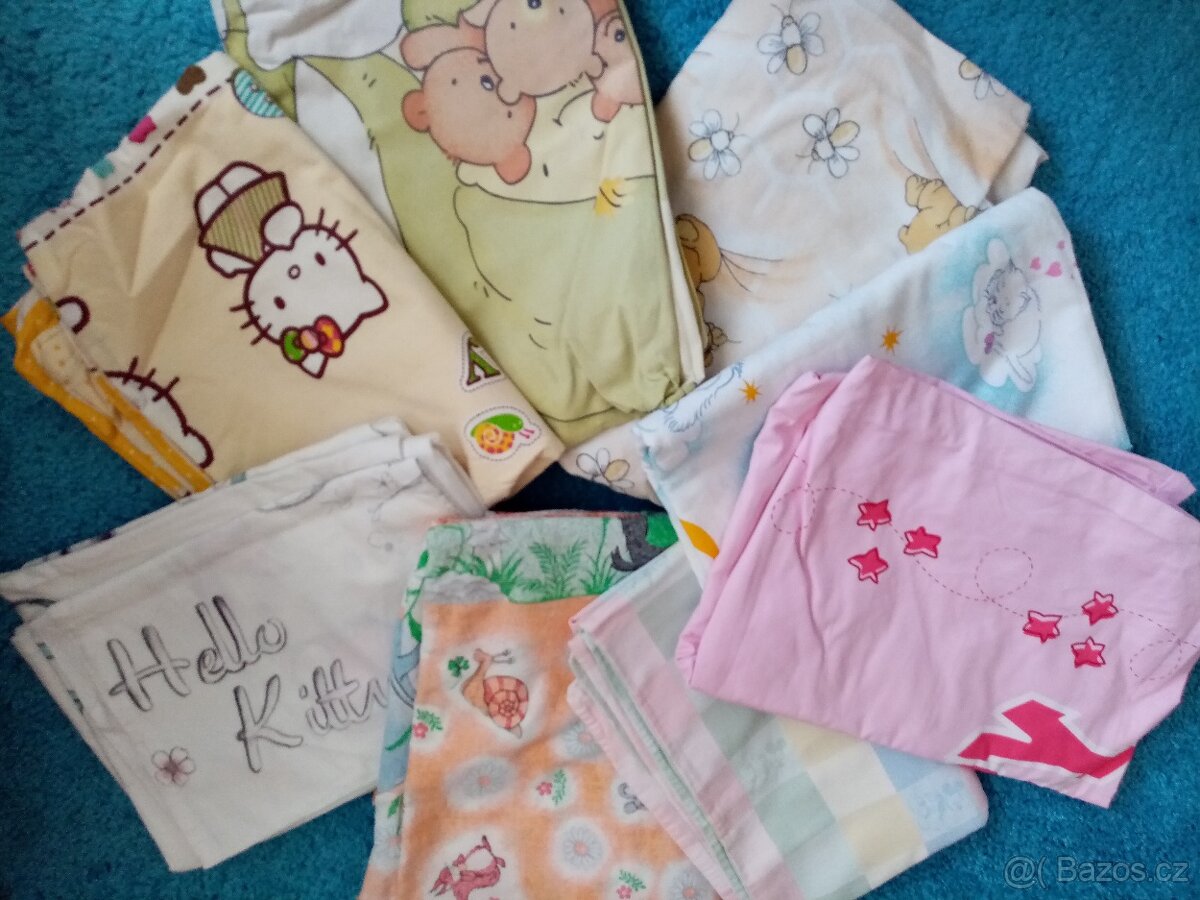 Povlečení do postýlky (set 6 ks nebo jednotlivě)