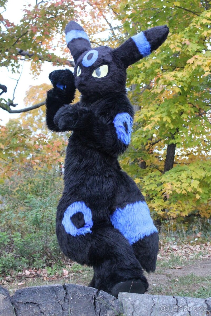 Shiny Umbreon fursuit