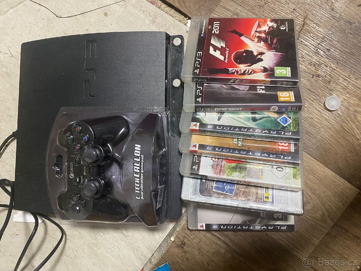 playstation 3 500gb plus hry