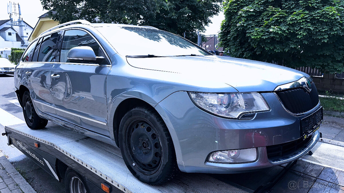 Vůz na náhradní díly Škoda Superb 2 kombi 2010 CBBB LTD LF8L