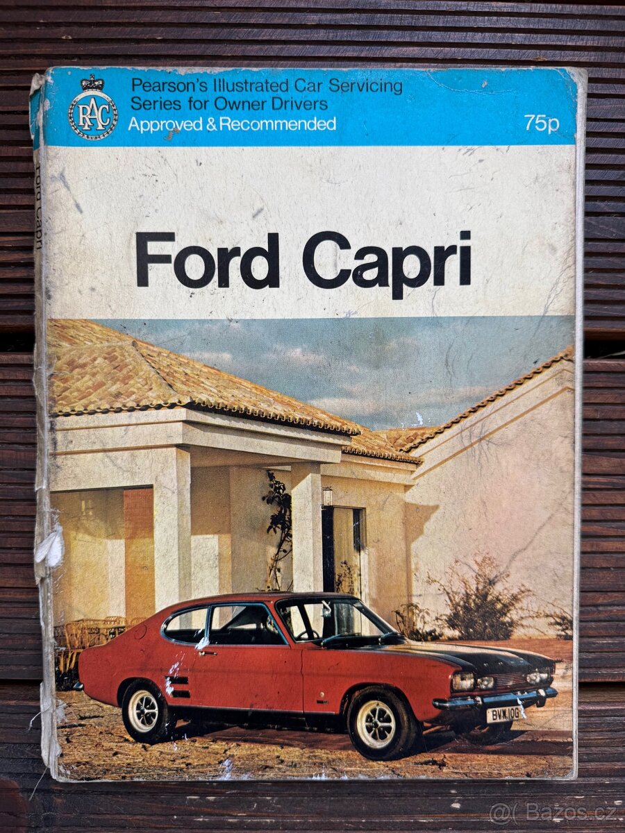 FORD CAPRI originální montážní manualy servisní příručky