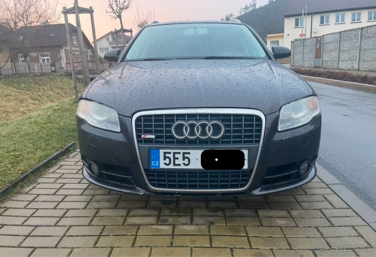 Přední nárazník audi a4 b7 s line