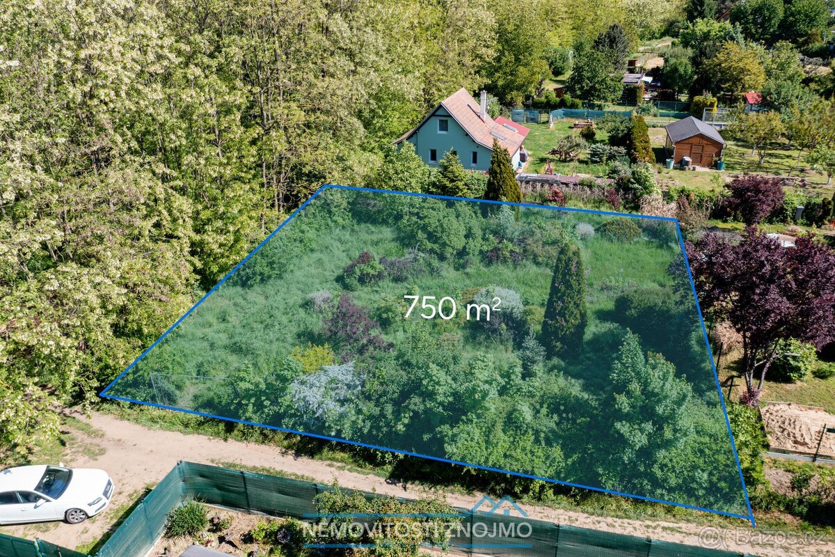 Prodej zahrady 750 m2 v k.ú. Oblekovice, v blízkosti Znojma