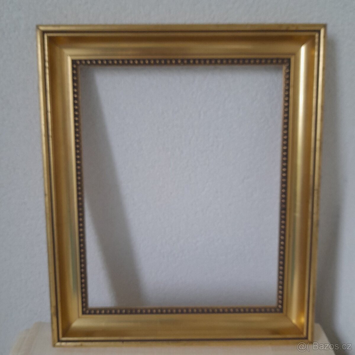 Starý zlatý retro vintage rám 53x45 cm
