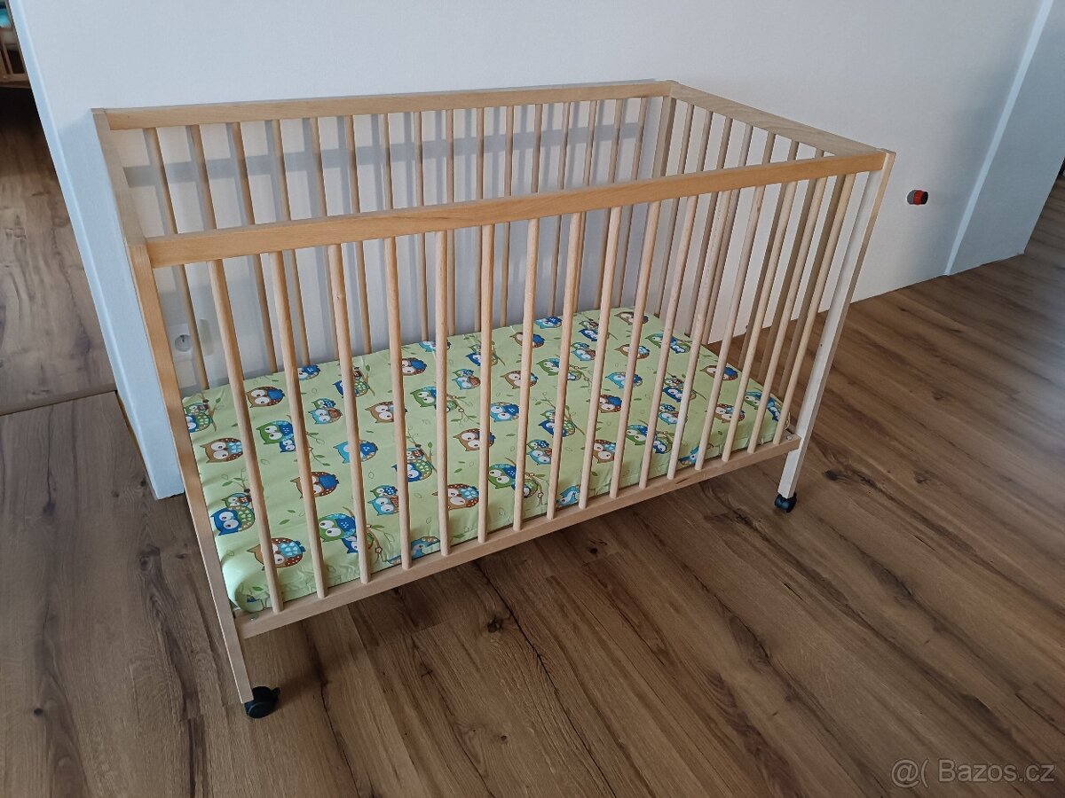 Prodám dětskou postýlku 120x60
