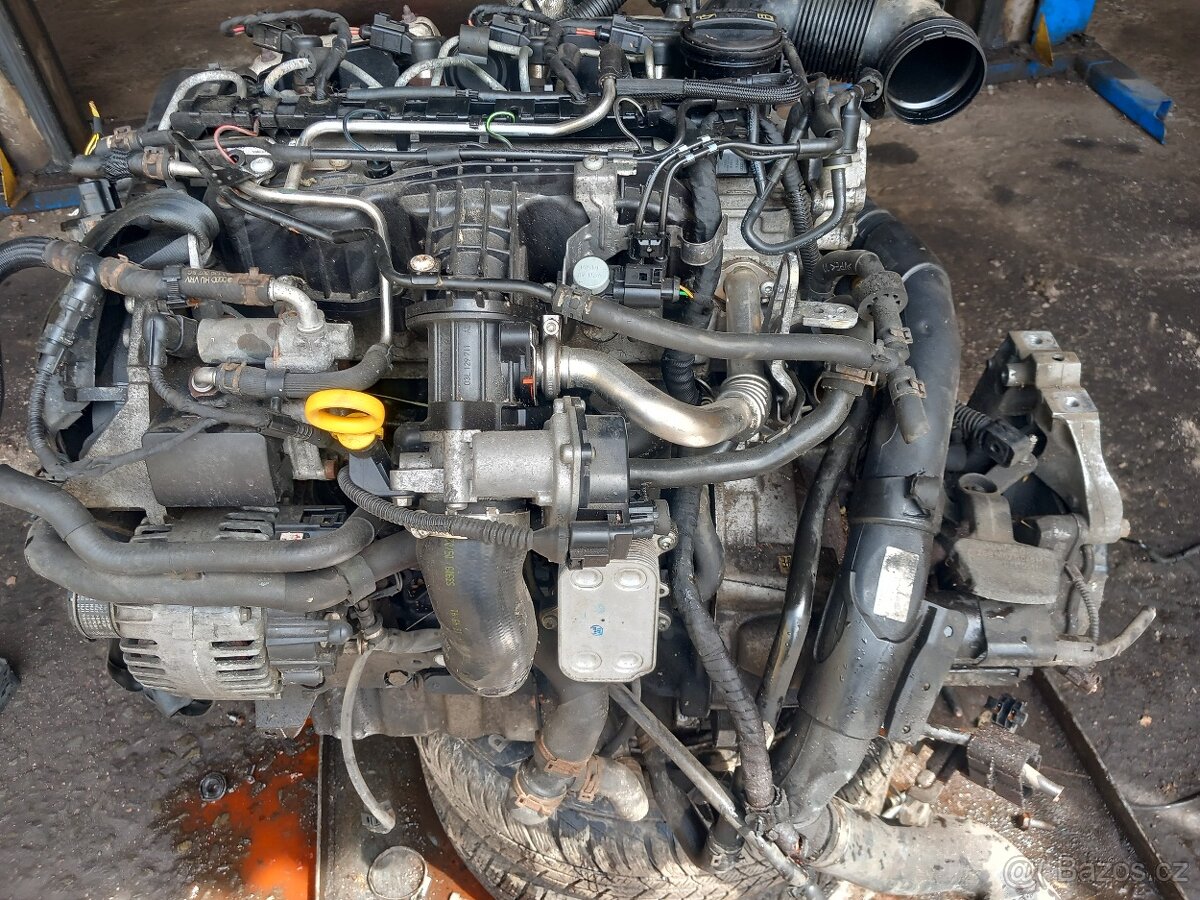 Škoda Vw 1.6tdi motor převodovka napravy